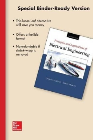 Cover of Loose Leaf for Principles and Applications of Electrical Engineering