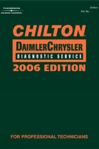 Cover of Chilton 2006 DaimlerChrysler Diagnostic Service Manual