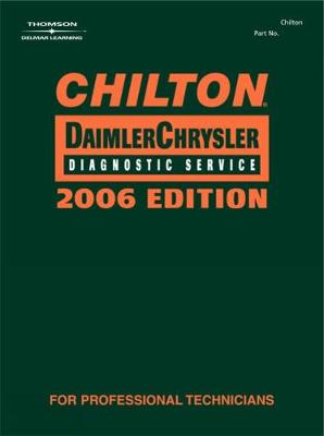 Book cover for Chilton 2006 DaimlerChrysler Diagnostic Service Manual