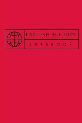 Book cover for English Auction Notebook