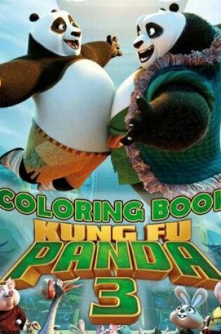 Cover of Kung Fu Panda 3 Coloring Book