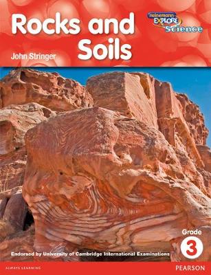 Book cover for Heinemann Explore Science 2nd International Edition Reader G3 Rocks and Soils