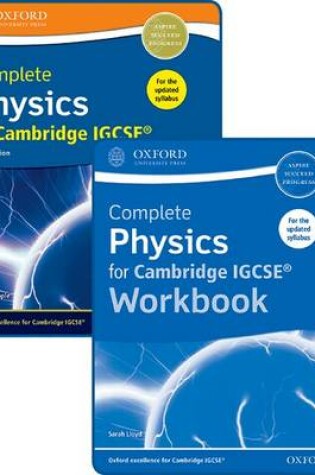 Cover of Complete Physics for Cambridge IGCSE (R) Student Book and Workbook Pack