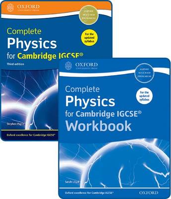 Book cover for Complete Physics for Cambridge IGCSE (R) Student Book and Workbook Pack