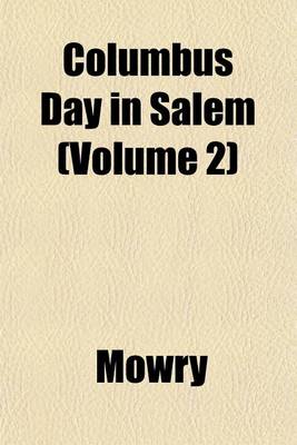 Book cover for Columbus Day in Salem (Volume 2)