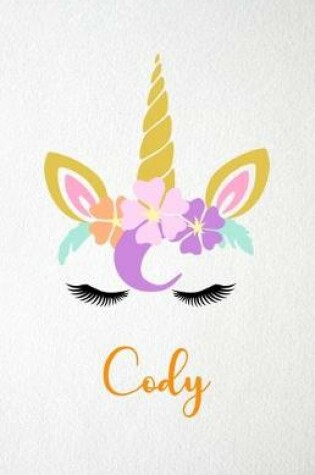 Cover of Cody A5 Lined Notebook 110 Pages