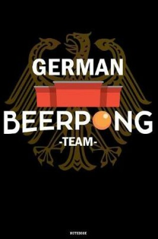 Cover of German Beerpong Team Notebook