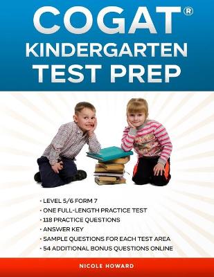 Book cover for Cogat(r) Kindergarten Test Prep