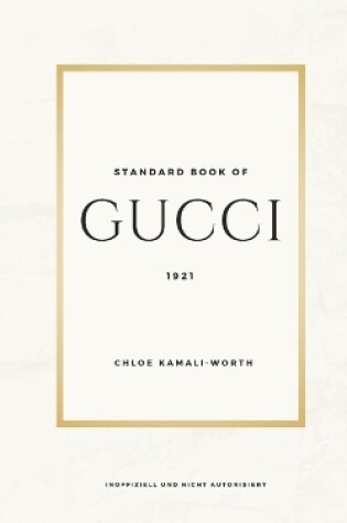 Cover of Standard Book of Gucci