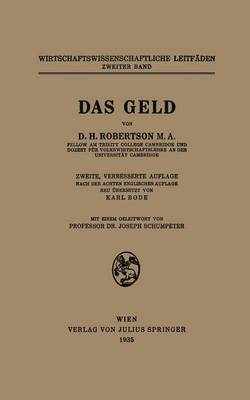 Book cover for Das Geld