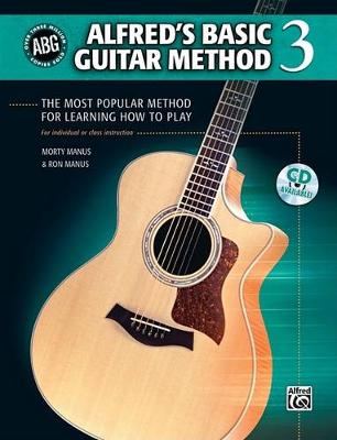 Book cover for Alfred's Basic Guitar Method 3