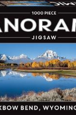 Cover of 1000 Piece Panoramic Jigsaw Puzzle Oxbow Bend, USA