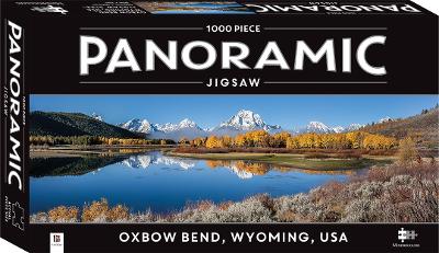 Book cover for 1000 Piece Panoramic Jigsaw Puzzle Oxbow Bend, USA