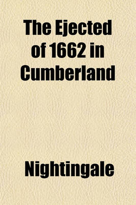 Book cover for The Ejected of 1662 in Cumberland