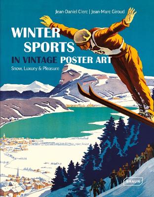 Cover of Winter Sports in Vintage Poster Art