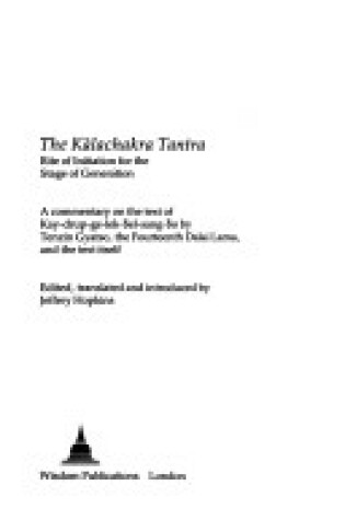 Cover of Kalachakra Tantra