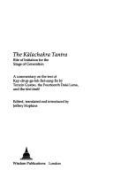 Book cover for Kalachakra Tantra
