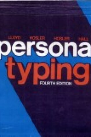 Cover of Personal Typing