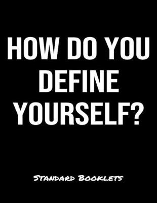 Book cover for How Do You Define Yourself?