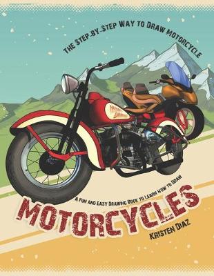 Book cover for The Step-by-Step Way to Draw Motorcycle