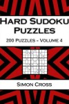 Book cover for Hard Sudoku Puzzles Volume 4