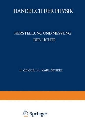 Book cover for Herstellung Und Messung Des Lichts