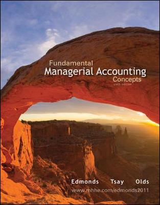 Book cover for Fundamental Managerial Accounting Concepts with Connect Access Card