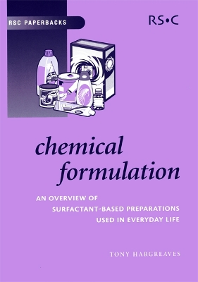 Cover of Chemical Formulation