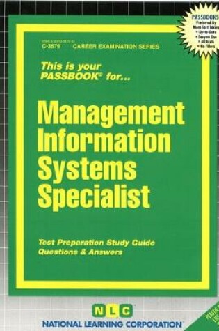 Cover of Management Information Systems Specialist