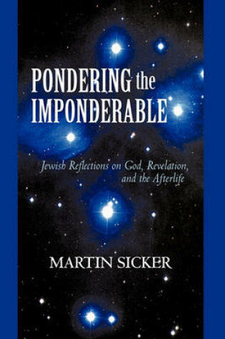 Cover of Pondering the Imponderable