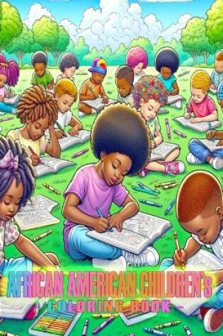 Cover of African American Children's Coloring Book