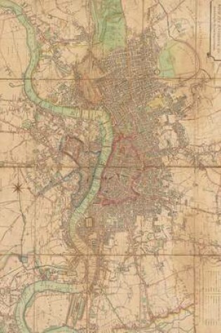 Cover of A Vintage Map of London, England 1813