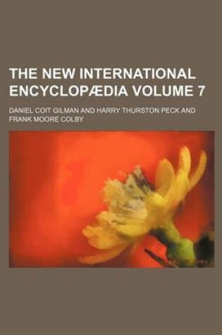 Cover of The New International Encyclopaedia Volume 7