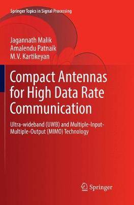 Book cover for Compact Antennas for High Data Rate Communication