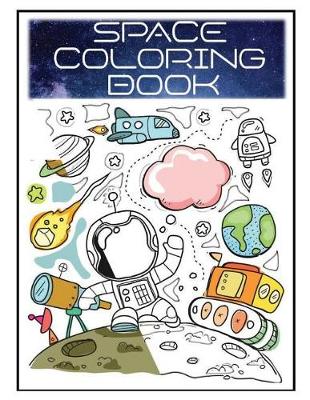 Book cover for Space Coloring book