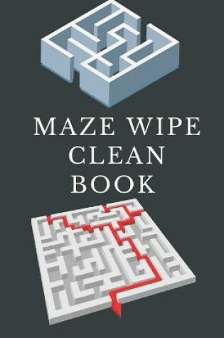 Cover of Maze Wipe Clean Book