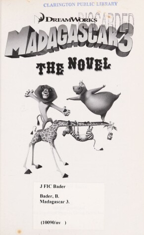 Cover of The Novel