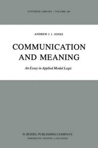 Cover of Communication and Meaning