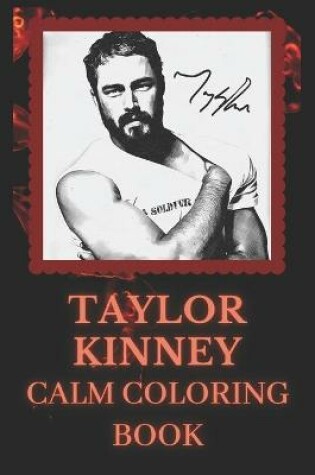 Cover of Taylor Kinney Coloring Book