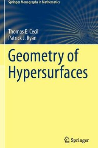 Cover of Geometry of Hypersurfaces