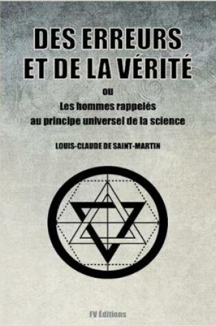 Cover of Des Erreurs et de la Verite (Edition Integrale)