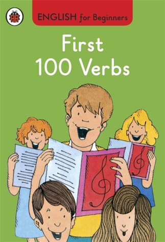 Book cover for First 100 Verbs English for Beginners (mini Hc)