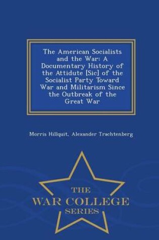 Cover of The American Socialists and the War