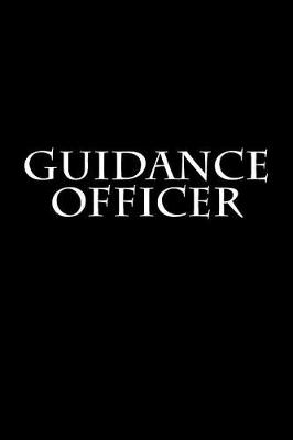 Book cover for Guidance Officer