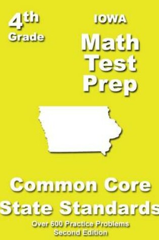 Cover of Iowa 4th Grade Math Test Prep