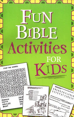 Book cover for Fun Bible Activities for Kids