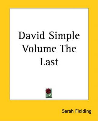Book cover for David Simple Volume the Last