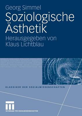 Cover of Soziologische Ästhetik