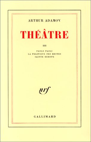 Book cover for Theatre III