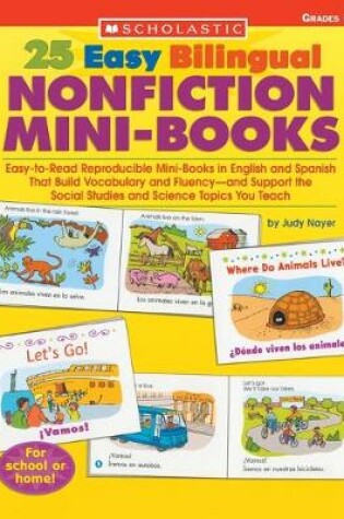 Cover of 25 Easy Bilingual Nonfiction Mini-Books